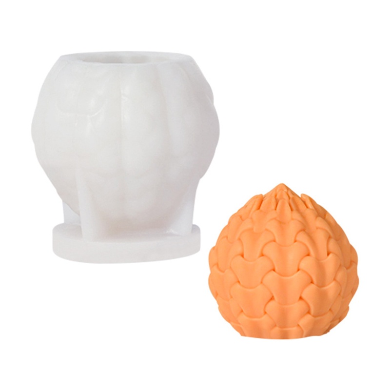 Khuôn Silicone Cấp Thực Phẩm Làm Xà Phòng / Sô Cô La 3D DIY