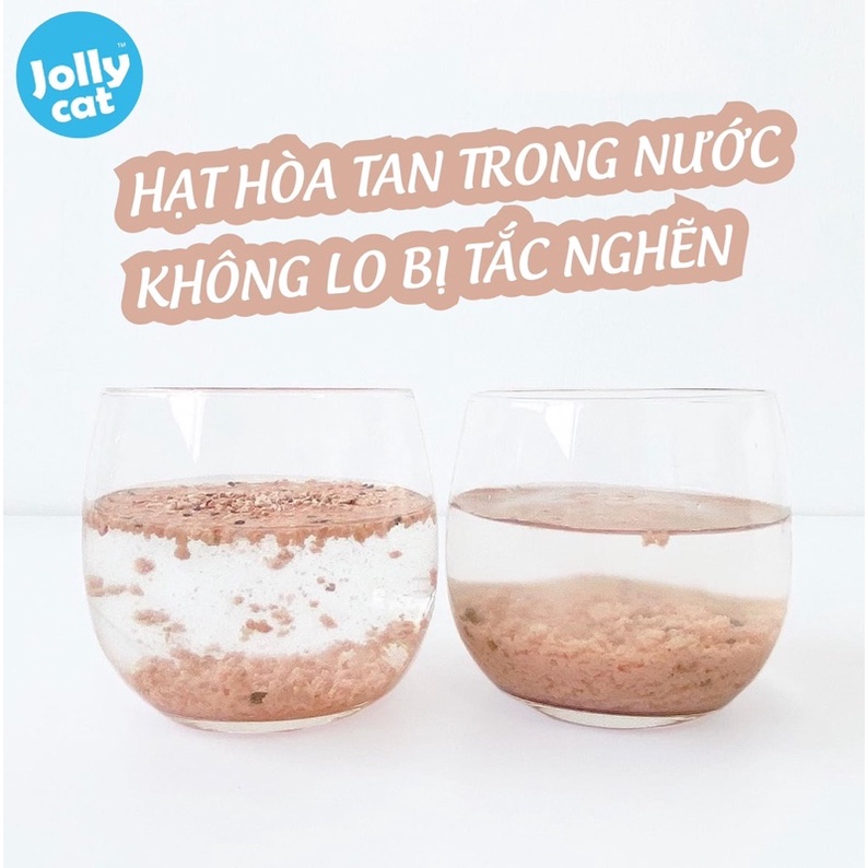 Cát đậu nành vệ sinh cho mèo JOLLY CAT / JOLLYCAT OKARA ✨ Thương hiệu Singapore ✨ - Pika Petshop