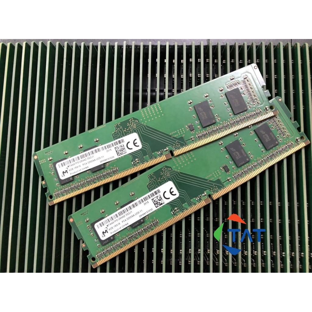 Ram PC Micron 4GB DDR4 3200MHz 1.2V PC4-3200 Udimm Chính Hãng Mới Bảo Hành 36 Tháng 1 Đổi 1