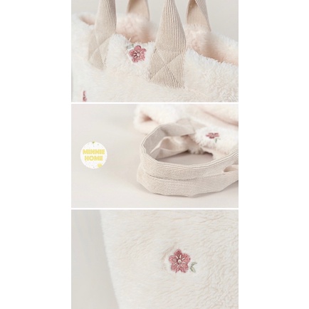 Túi xách lông trẻ em Hàn Quốc Happyprince
