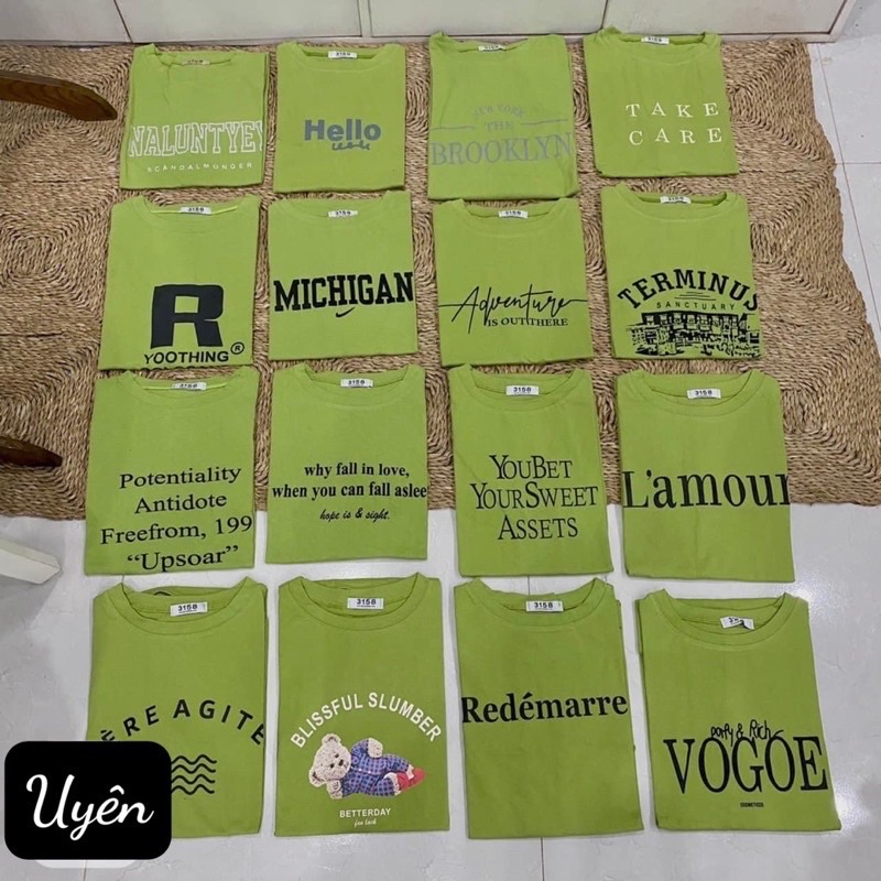 Áo phông tay lỡ 3158 ảnh và video shop tự quay chụpoo