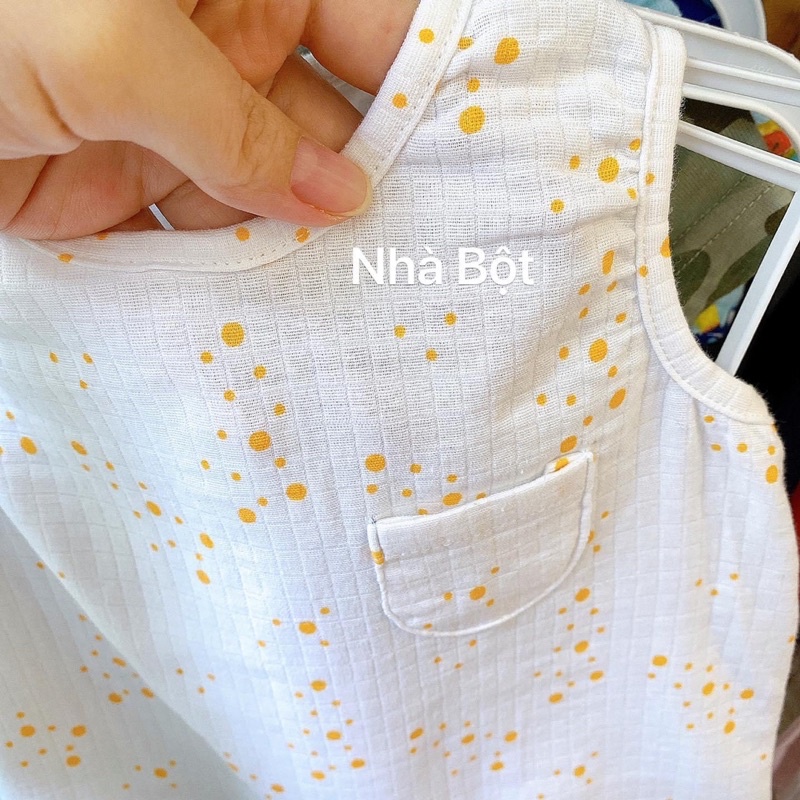 Body đùi Muslin Aden&amp;Anais (dòng cao cấp- New 2022 collection) bé trai