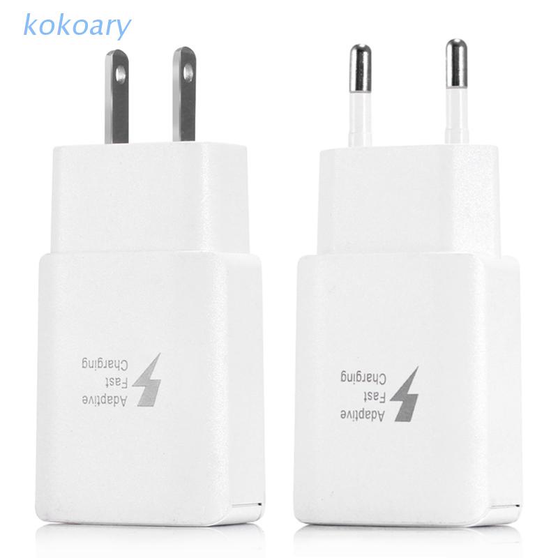 Cốc Sạc Hai Cổng Usb Phích Cắm Eu Us Cho Iphone Samsung