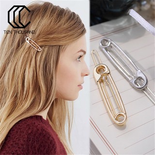 T ⚡Unique Pin Shape Hair Clip Women Hair Style Pin Clip Charm Hair Ornament