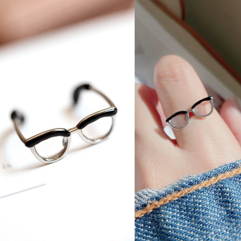 Mới Nhẫn Đeo Tay Kim Loại Đính Đá Hình Mèo Xinh Xắn Cho Nữ