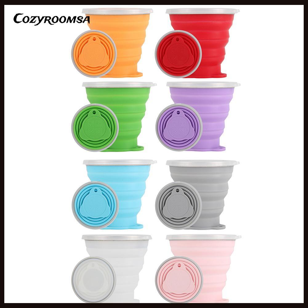 Cốc Nước Silicon Gấp Gọn Tiện Lợi Dung Tích 270ml