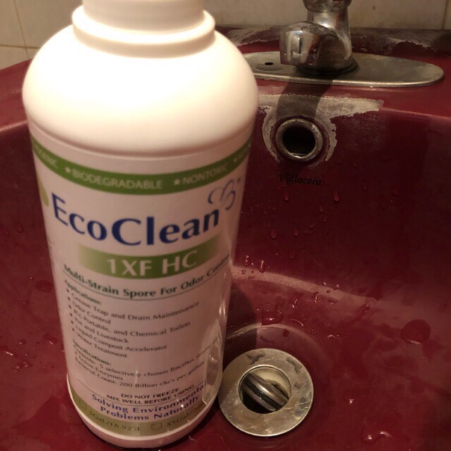 Combo: 02 gói Vi sinh EcoClean Septic & 01 chai Xử lý mùi hôi cống, thoát sàn EcoClean 1 XFHC