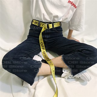 Thắt lưng offwhite (dài 150cm) JungCook BTS - hình thật 100% - BE01