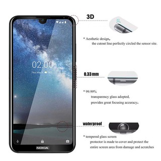 2 pcs Nokia 2.2 Tempered Glass Full Screen Protector Nokia 2.2 Screen Protector Nokia2.2 Tempered Glass