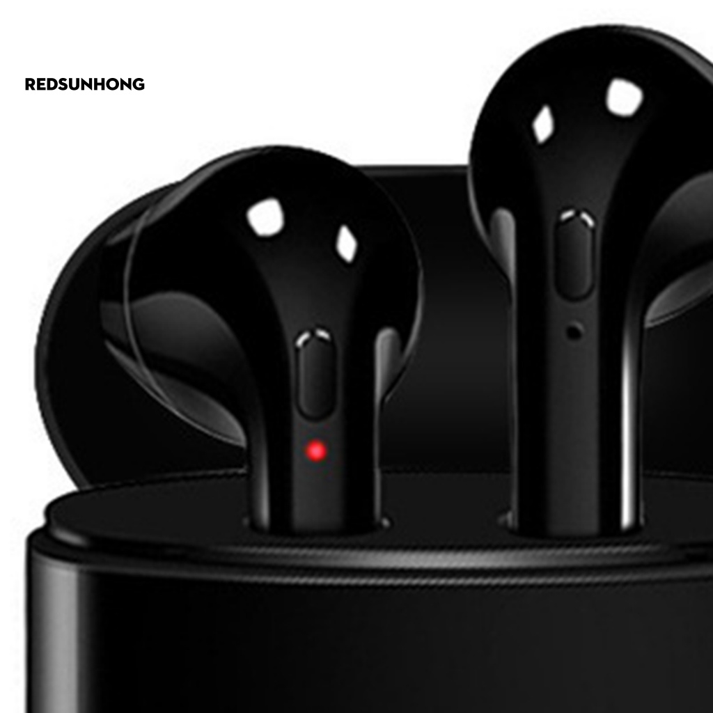 Tai Nghe Bluetooth 5.0 i7S Có Nút Điều Khiển Âm Lượng Cao