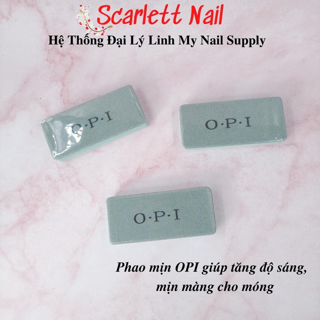 Phao Mịn Chà Móng OPI - Phao Đánh Bóng Móng Tay Buffer Mịn