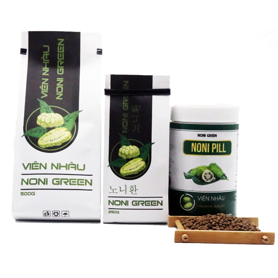 Túi viên nhàu 500gram Noni Green - Túi giấy | BigBuy360 - bigbuy360.vn