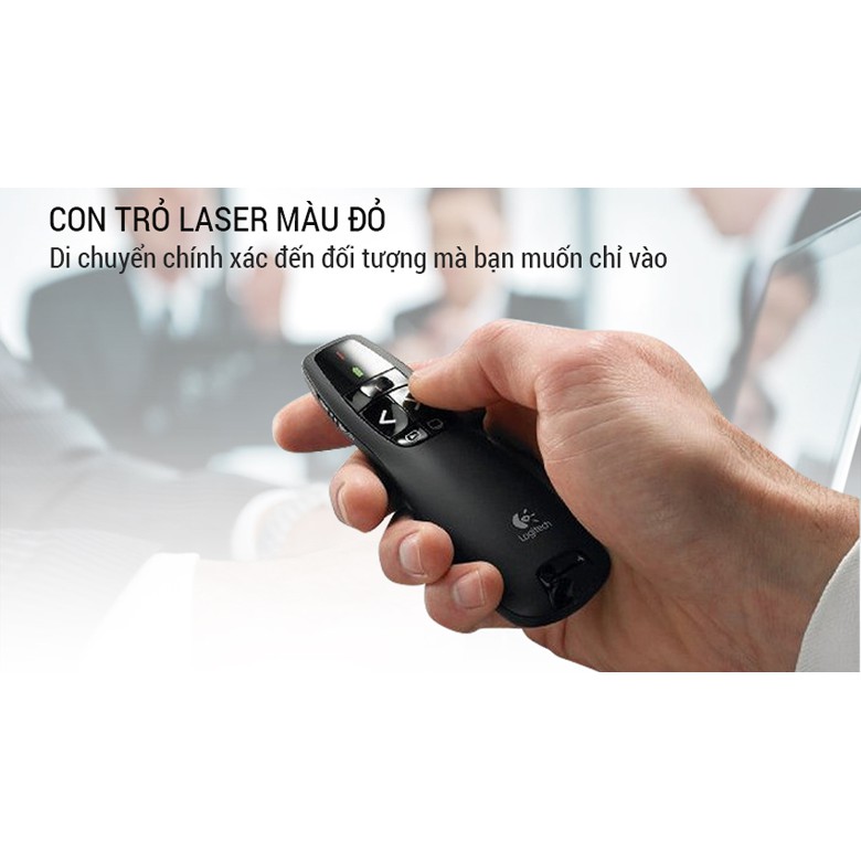 Bút trình chiếu Logitech R400