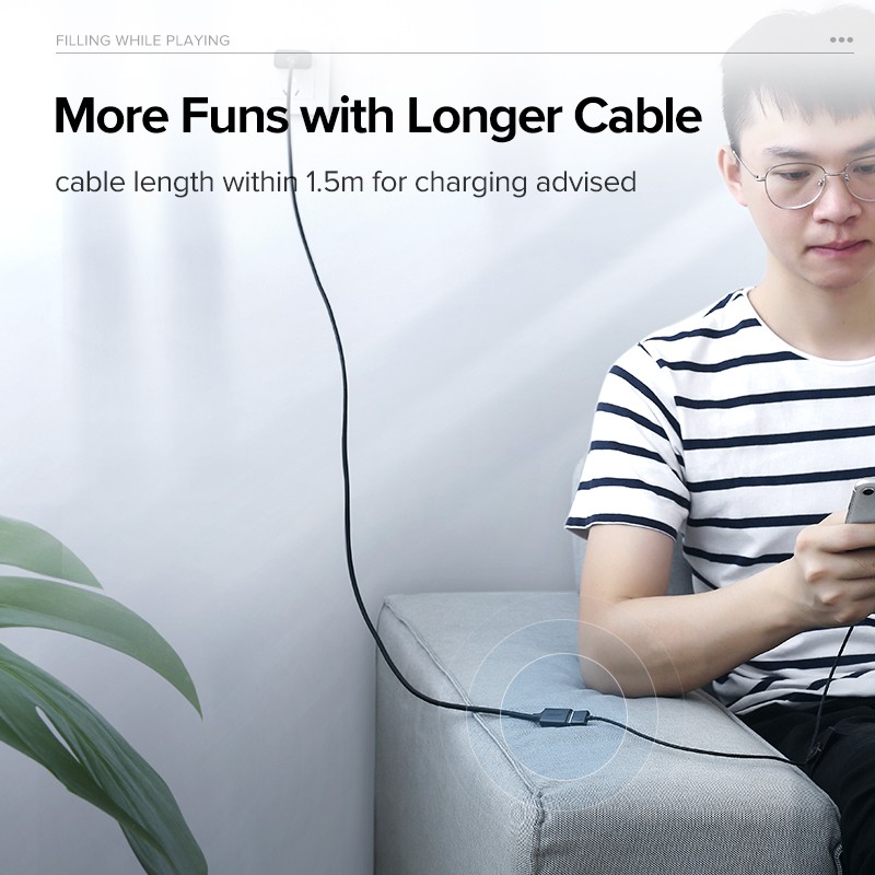 Cáp mở rộng UGREEN cổng USB 2.0 dài 0.5m cho Smart TV PS4 Xbox One SSD