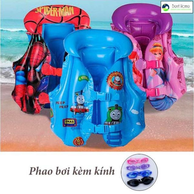 Áo phao bơi cho bé (không kèm kính)