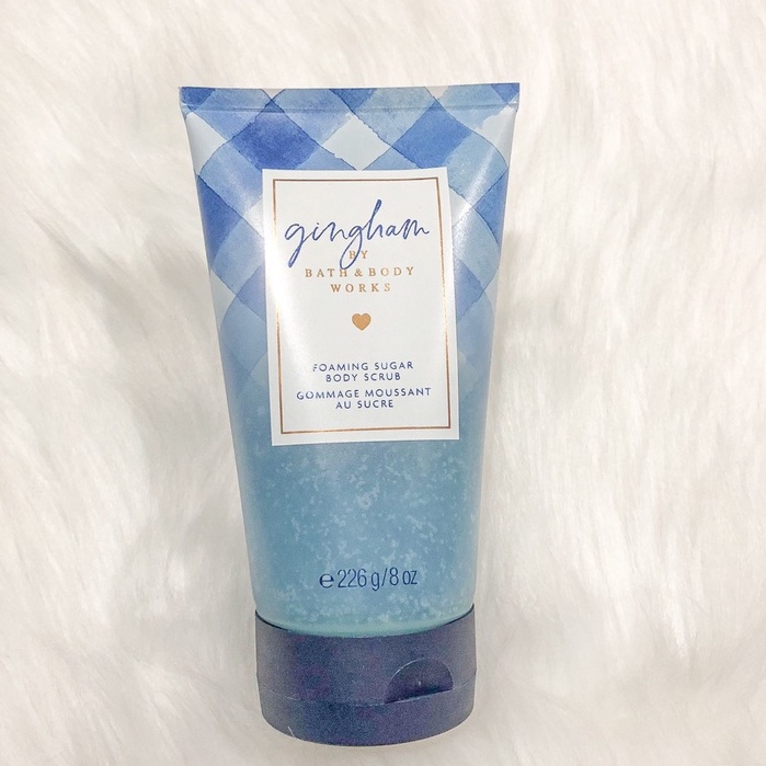 Tắm tẩy tế bào chết toàn thân Gingham - Bath &amp; Body Works (175g)