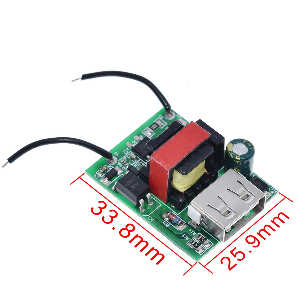 Mô Đun Hạ Áp Usb Dc 12v 24v 36v 48v 72v Sang 5v 1a