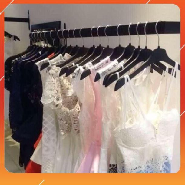 Móc treo quần áo,COMBO 50 MÓC ÁO NHỰA NỮ VAI DẸT- mắc kẹp cho shop thời trang