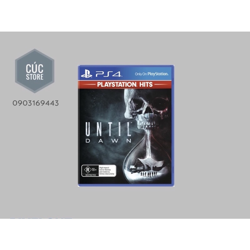 Đĩa chơi game PS4: Until Dawn