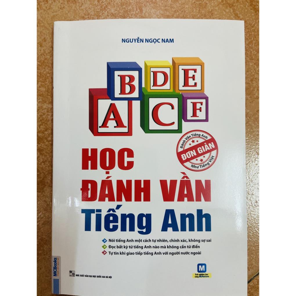 Sách - Học Đánh Vần Tiếng Anh - MCBooks