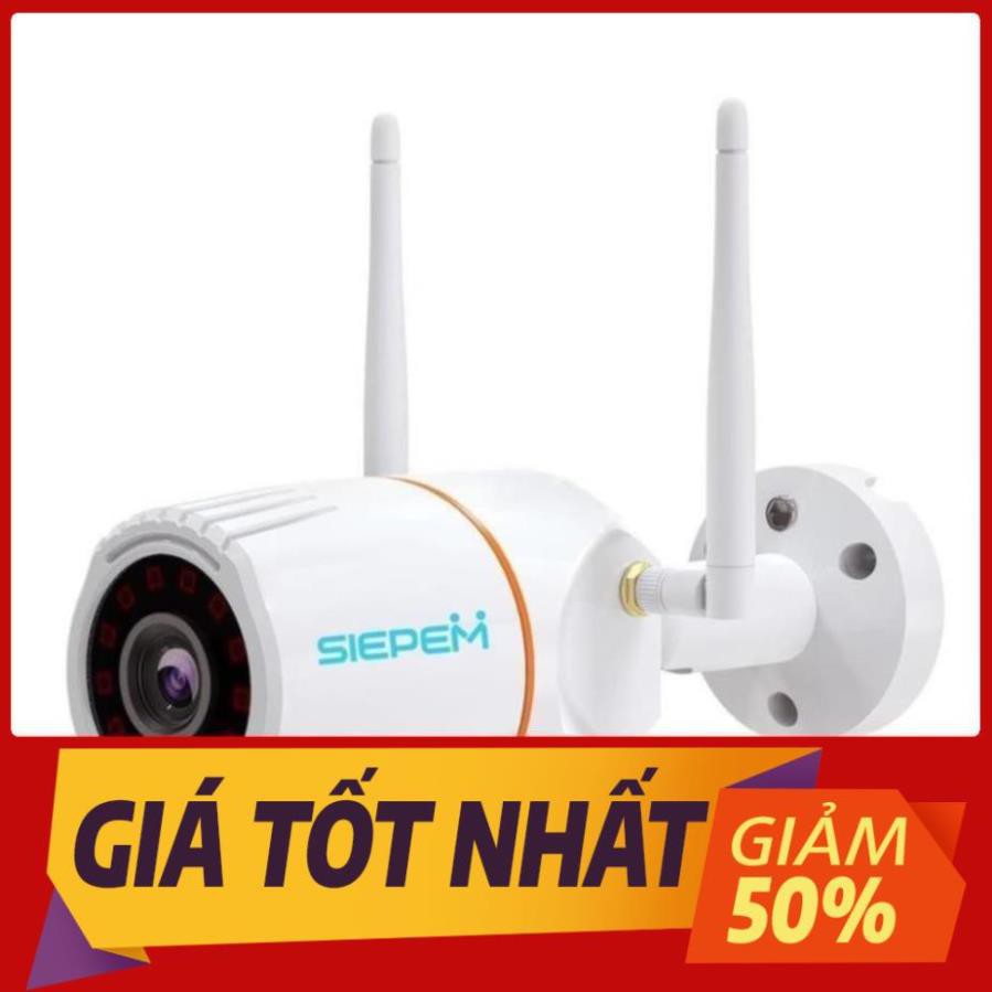 Camera IP ngoài trời P2P Siepem S6865 2 râu 2.0mpx