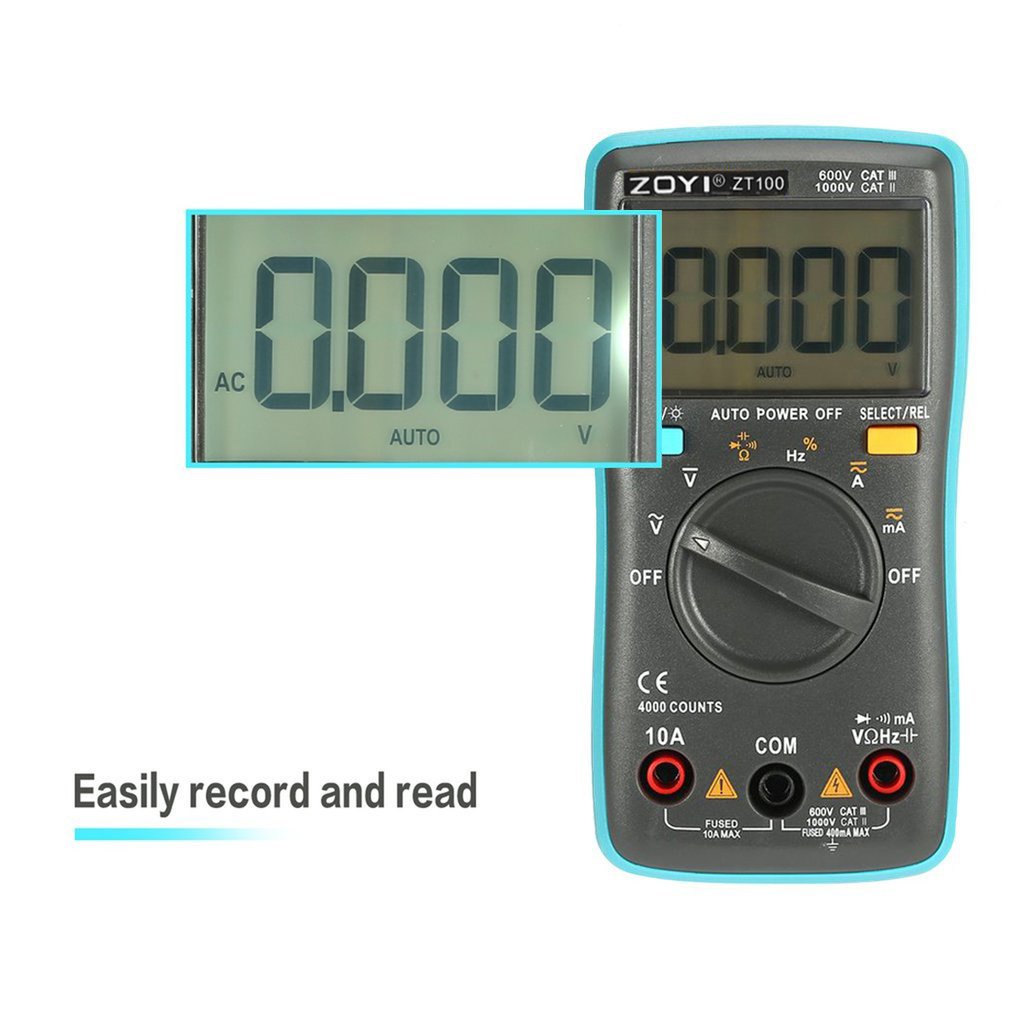 Máy đo vạn năng điện tử hiện số ZOTEK ZT100