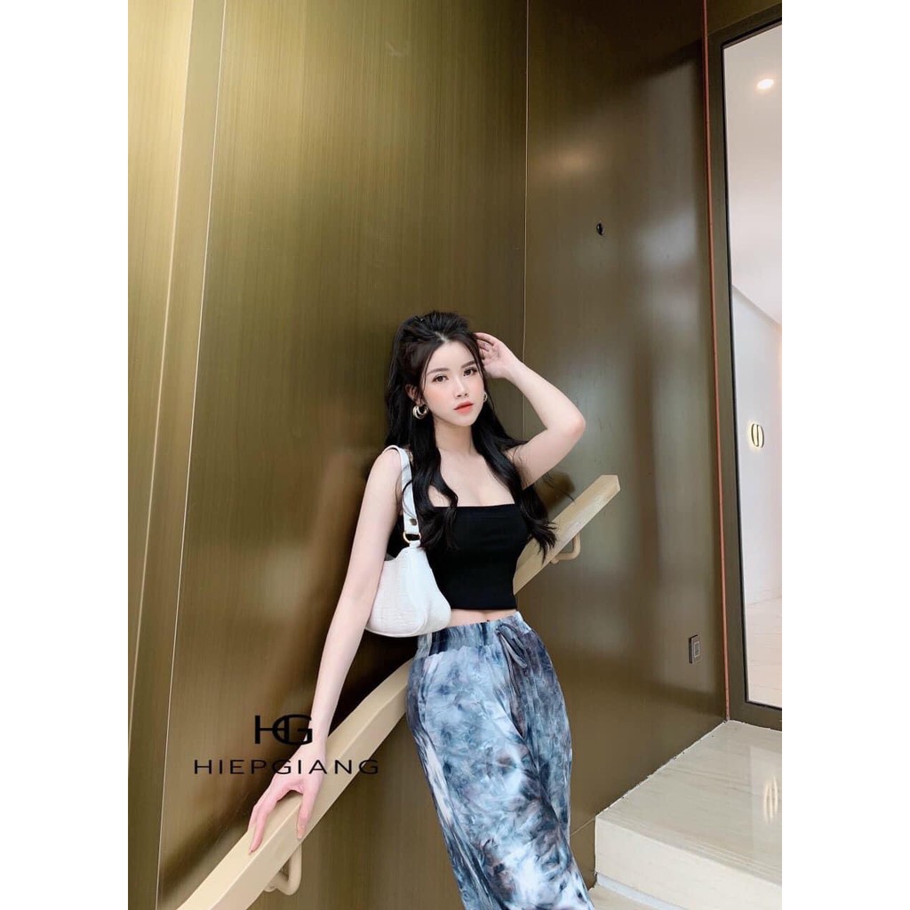 [Mã FAXANH245 giảm 10K đơn 50K] Sét Croptop 2 Dây Mix Quần Boom