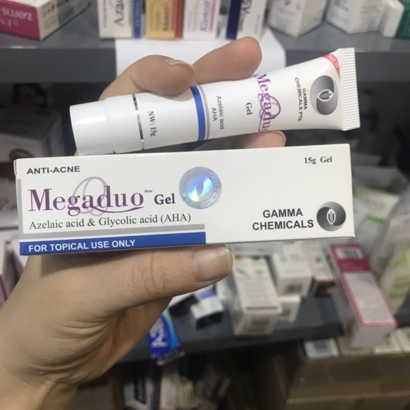 Megaduo Gel New AHA 15g hỗ trợ mụn ẩn thâm mụn - BigBuy360