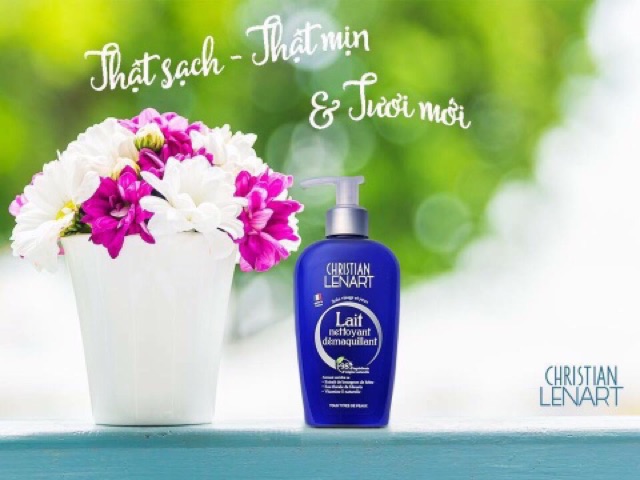 Sữa Tẩy Trang 2 in 1 Lait Nettoyant Christian Lenart