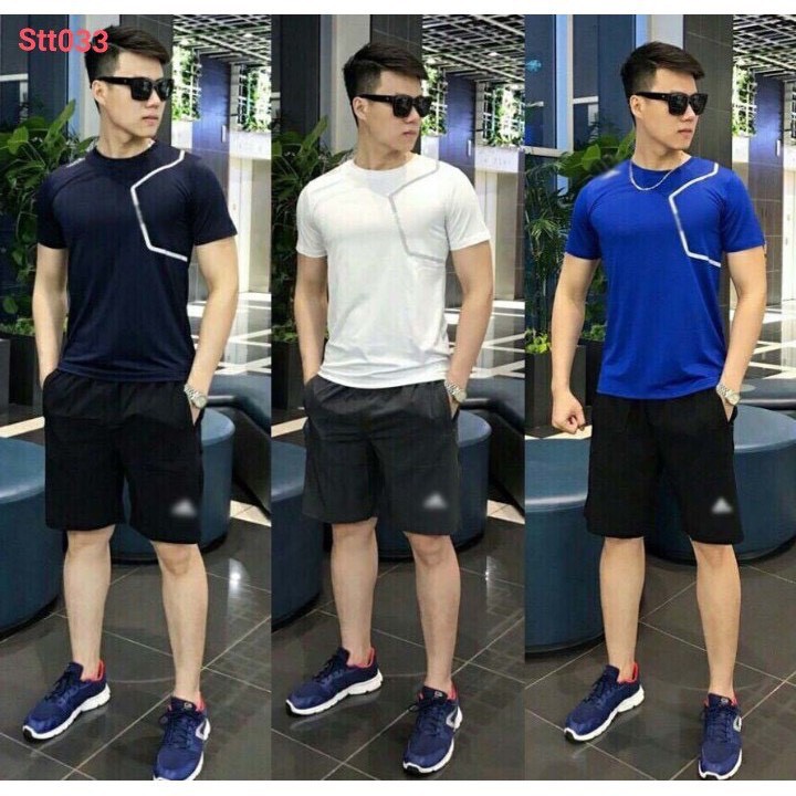 quần áo thể thao nam, bộ thể thao KEEP TRAINING chất thun mát lạnh mùa hè 2021 | BigBuy360 - bigbuy360.vn