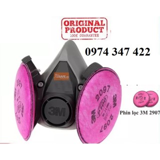 Phin lọc 3M 2097/2091 lọc amiăng nấm mốc hơi hữu cơ