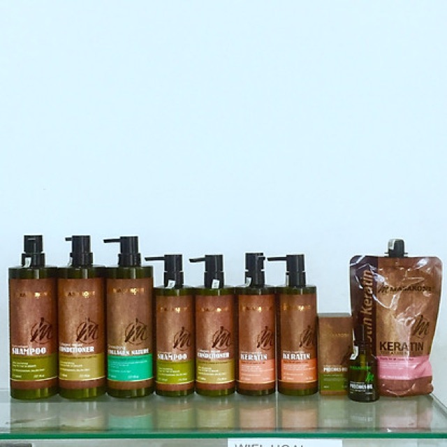 SIÊU RẺ CẶP DẦU GỘI DẦU XẢ TƠ TẰM - SIÊU PHỤC HỒI MARSARONI 800ML | BigBuy360 - bigbuy360.vn