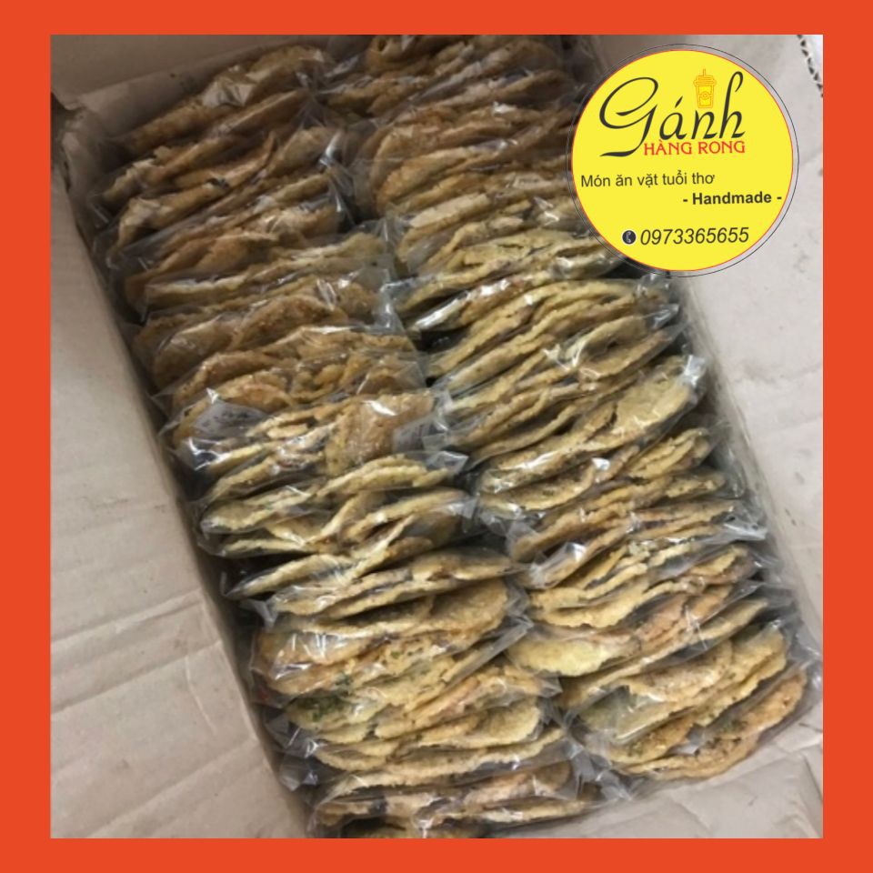 [Mã 77FMCGSALE1 giảm 10% đơn 250K] Cơm cháy mắm hành ớt (1 gói 3 miếng) | BigBuy360 - bigbuy360.vn