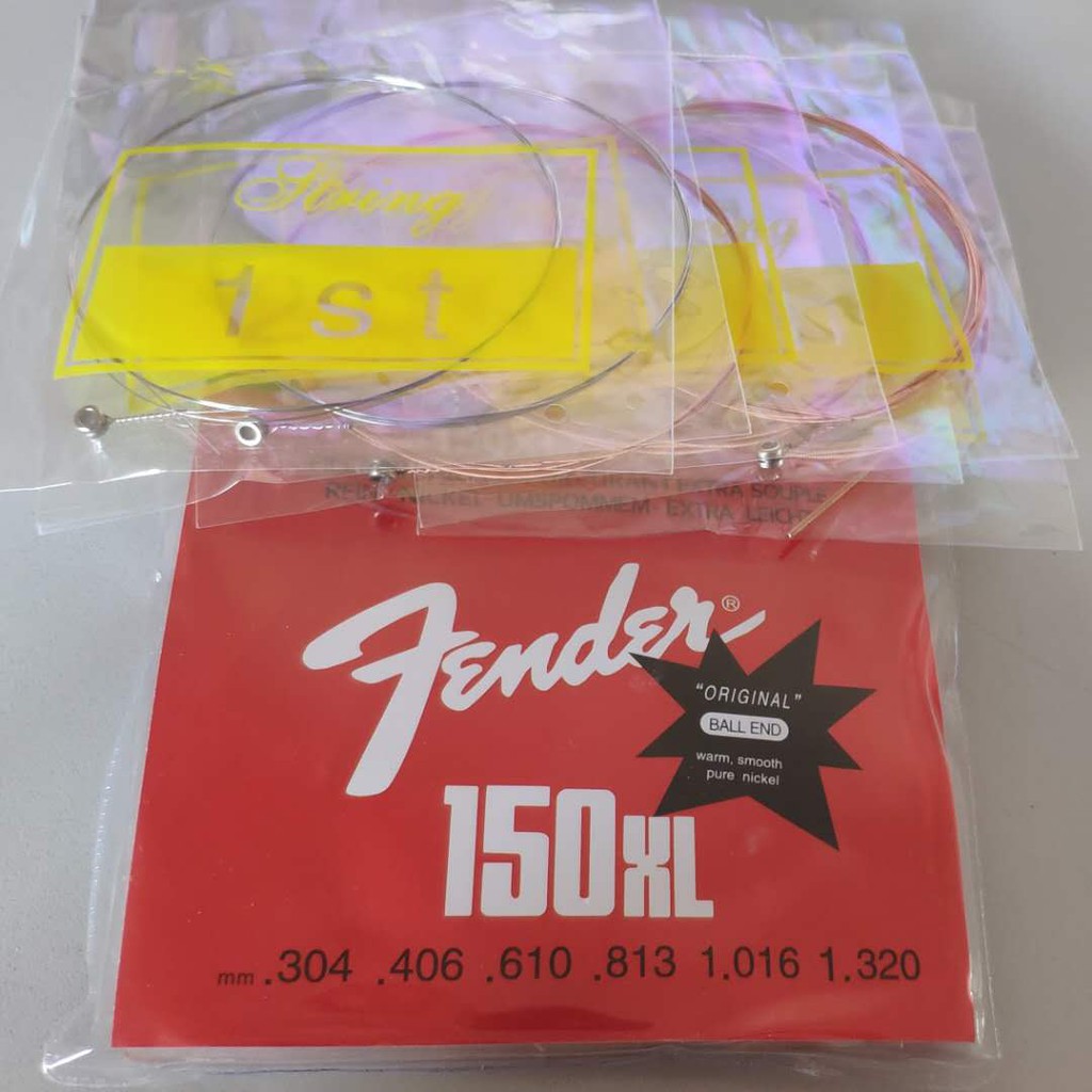 READY STOCK Fender Acoustic guitar string Tali gitar akustik