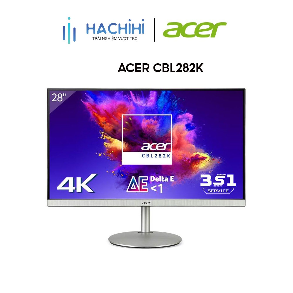 Màn Hình Acer CBL282K 28" 4K IPS chuyên đồ họa Delta E
