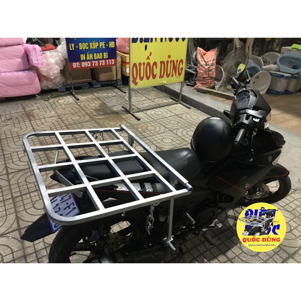 Giá chở hàng | Kệ chở hàng xe máy đa năng thông minh ngang 68 x dài 56