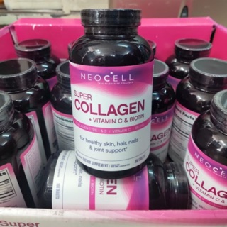 Viên uống collagen + C bổ sung thêm Biotin của Mỹ  hiệu NEOCELL - lọ 360 viên date 02/2022