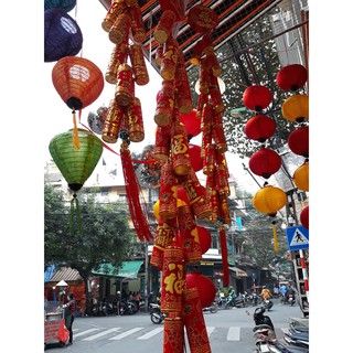 Dây pháo trang trí Tết Canh Tí 2020
