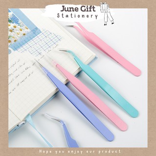 Nhíp Gắp Sticker Màu Pastel Dùng Cho Bullet Journal