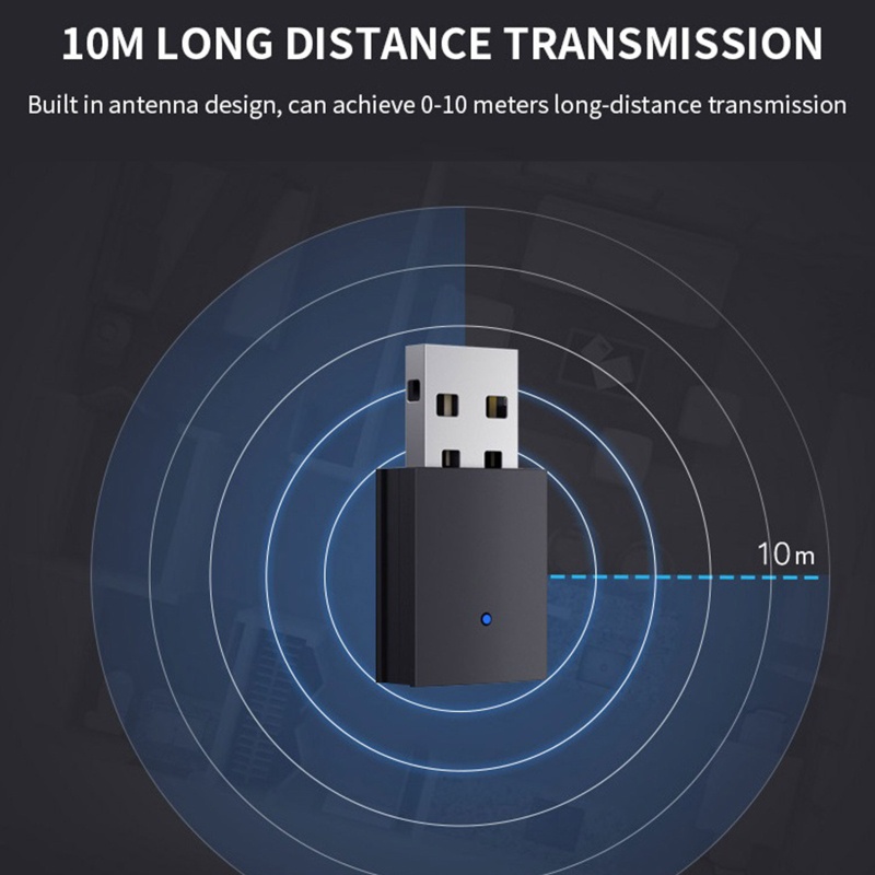 Usb Truyền Nhận Tín Hiệu Bluetooth IOR 5 0 Cho Loa Máy Tính