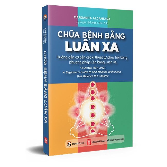 Sách - Chữa bệnh bằng luân xa - Kỹ thuật tự phục hồi bằng phương pháp cân bằng Luân xa - Pandabooks | BigBuy360 - bigbuy360.vn