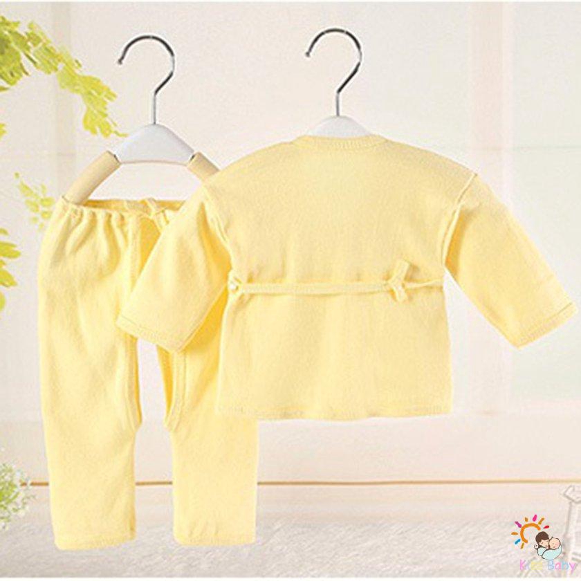 Bộ Quần Áo Cotton Mềm Mại Thoải Mái Cho Trẻ Sơ Sinh 0-3 Tháng