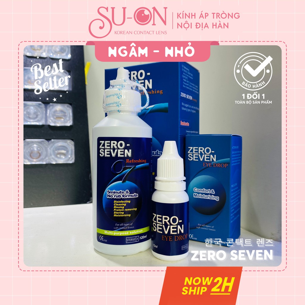 Combo Zero Seven Nước Ngâm + Nhỏ mắt