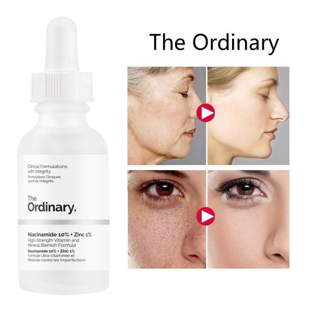 COMBO SỮA RỬA MẶT SVR [55ml] + SERUM THE ORDINARY NIACINAMIDE 10% [30ml] giảm mụn, kiềm dầu