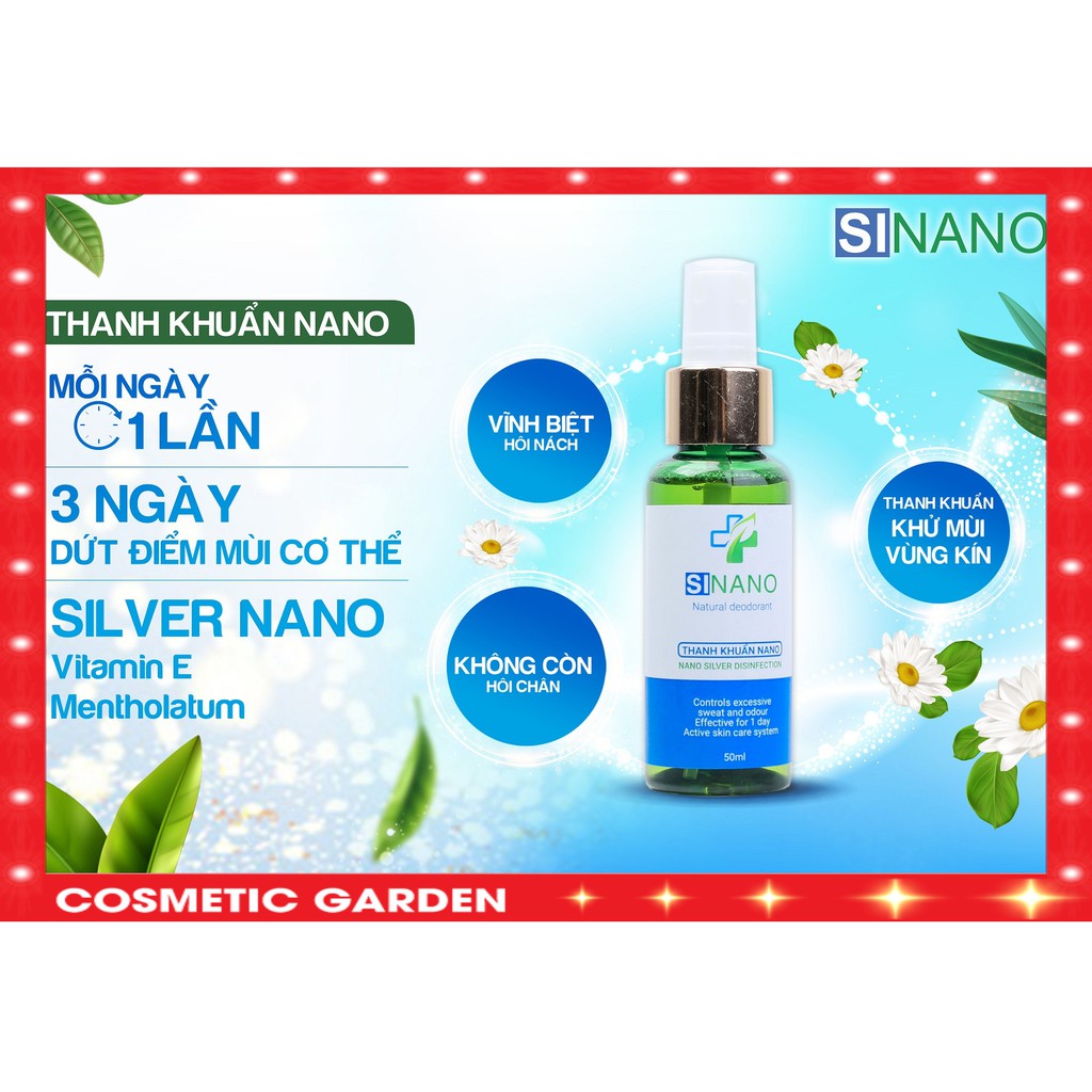 ❤️❤️ FREESHIP ❤️❤️  Xịt Khử Mùi SINANO , Khử Mùi Hôi Nách , Hôi Chân , Hôi Giày , Vùng Kín Hiệu Quả 100% | BigBuy360 - bigbuy360.vn