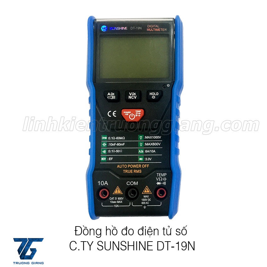 Đồng Hồ Đo Điện Tử Số C.Ty Sunshine Dt-19N/20N