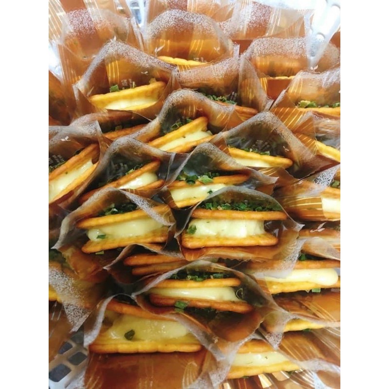 Bánh Quy Hành Kẹp Phô Mai Bịch 350gr