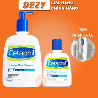 Sữa Rửa Mặt Cetaphil CHÍNH HÃNG Skincare Cleanser Da Khô Da Nhạy Cảm Sửa