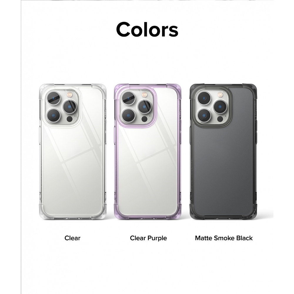 Ốp lưng Ringke Fusion Bumper cho iPhone 14 Pro Max/14 Pro/14 Plus/14 - Nhập khẩu Hàn Quốc - Ốp lưng ip14 pro max case