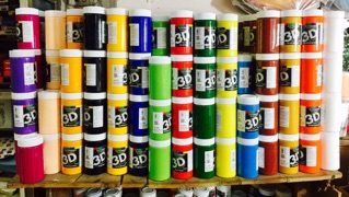 Màu vẽ Acrylic 3D 100ml/300ml tươi sáng vẽ trên mọi chất liệu